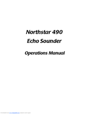 NorthStar 490 Echosounder Operation Manual