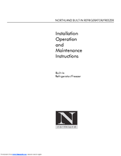 Northland 18AR-WGX Installation, Operation And Maintenance Instructions