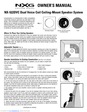 Nxg 522 User Manual