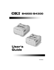 Oki B4300n User Manual