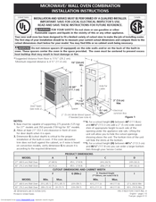 Electrolux EW30MC65JB Installation Instructions Manual