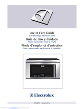 Electrolux EI30BM55HS - Microwave Use & Care Manual