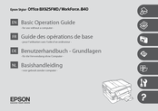 Epson Stylus Office BX925FWD Basic Operation Manual