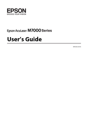 Epson AcuLaser M7000N series User Manual