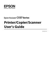 Epson AcuLaser CX37DNF  Guide User Manual