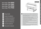 Epson Stylus Pro 7890 Series Setup Manual