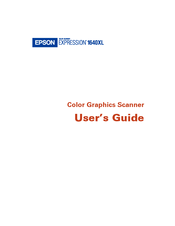 Epson G650C User Manual