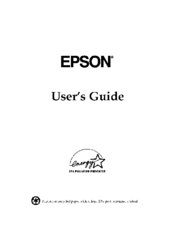 Epson ActionPC 2600 User Manual