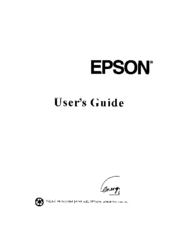 Epson ActionPC 6000/66 User Manual