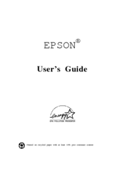 Epson ActionPC 8000 User Manual