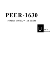 Datatech Enterprises PEER-1630 User Manual