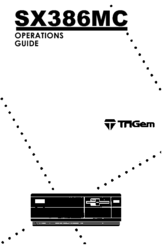 TRIGEM SX386MC Operation Manual