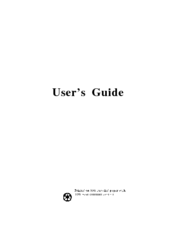 Epson Endeavor VL User Manual