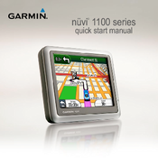 Garmin nuvi 1100LM Quick Start Manual