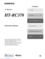 Onkyo HT-RC370 Instruction Manual