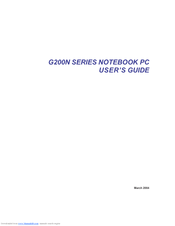 Optima G200N SERIES User Manual