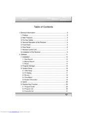 Optima DTRA10SD00 User Manual