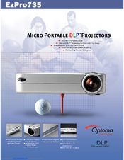 Optoma EzPro735 Brochure
