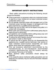 Optoma DE-GWII9106E Instructions Manual