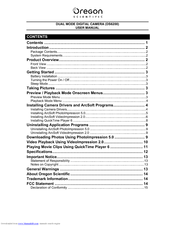 Oregon Scientific DS6200 User Manual