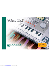 Oregon Scientific WAV DJ User Manual
