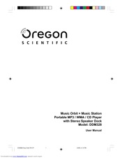 Oregon Scientific DDM328 User Manual