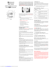 Oregon Scientific RM116E User Manual