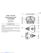 Oregon Scientific RM813 Instruction Manual