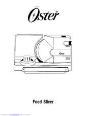 Oster 4815 User Manual