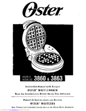 Oster 3863 Instruction Manual With Recipes