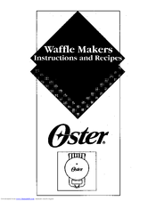 Oster 3871 Instructions And Recipes Manual