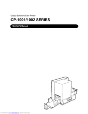 Output Solutions CP-1001 SERIES Owner's Manual