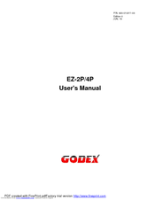 Godex EZ-4P User Manual