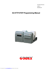 Godex EZ-4TKP Programing Manual