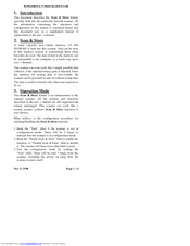 Output Solutions CCD-1067M Supplemental Configuration Manual