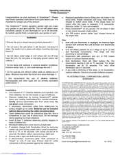 P3 International Glowstone P7400 Operating Instructions