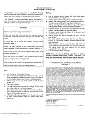 P3 International Sol Mate P7600 Operating Instructions