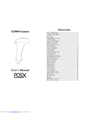 POS-X Xi3000 User Manual