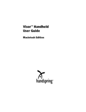 Handspring Visor Visor Pro User Manual