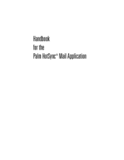 Palm HotSyne Mail Application Handbook
