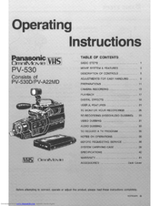 panasonic omnimovie vhs hq afx8