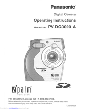 Panasonic PVDC3000A User Manual