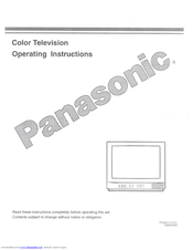 Panasonic CT20R12T - 20