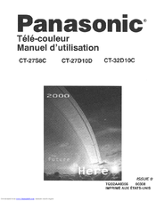 Panasonic CT-32D10C User Manual