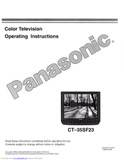 Panasonic CT-35SF23 User Manual