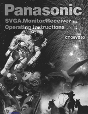 Panasonic CT36VG50W - SVGA/TV User Manual