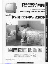 Panasonic OmniVision PV-M1339 User Manual