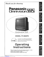 Panasonic OmniVision PV-M20F8 User Manual