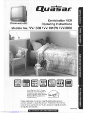 Quasar VV-1300 User Manual