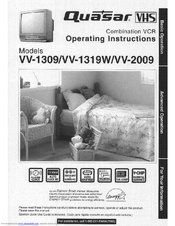 Quasar VV-1309 User Manual